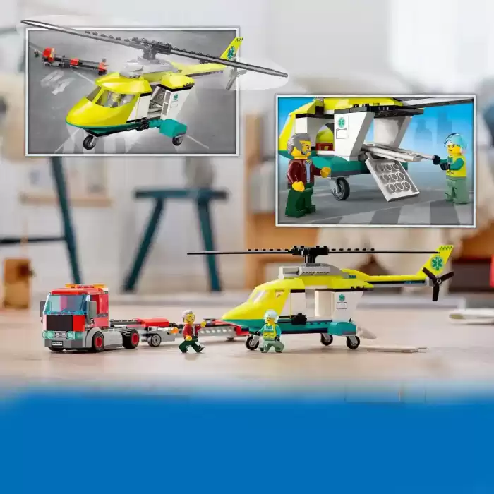 LEGO City Kurtarma Helikopteri Nakliyesi 60343