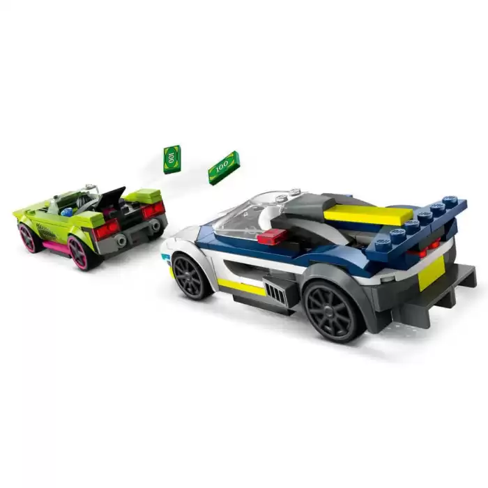 LEGO City Polis Arabası ve Spor Araba Takibi - 60415