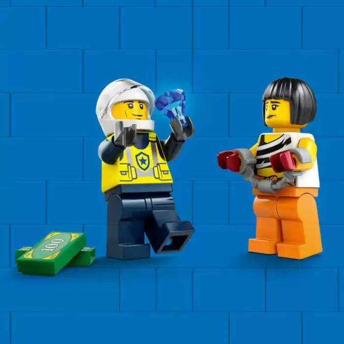 LEGO City Polis Arabası ve Spor Araba Takibi - 60415