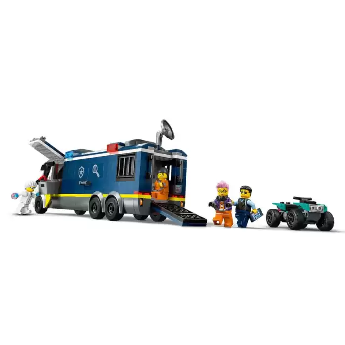 LEGO City Polis Mobil Suç Laboratuvarı Kamyonu, 60418