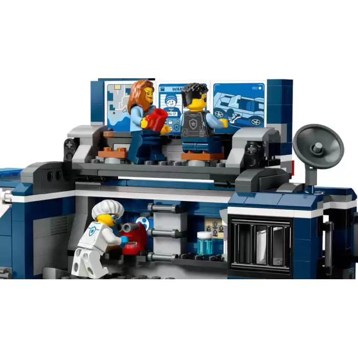 LEGO City Polis Mobil Suç Laboratuvarı Kamyonu, 60418