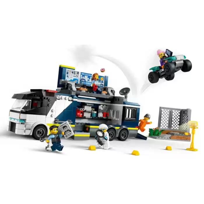 LEGO City Polis Mobil Suç Laboratuvarı Kamyonu, 60418