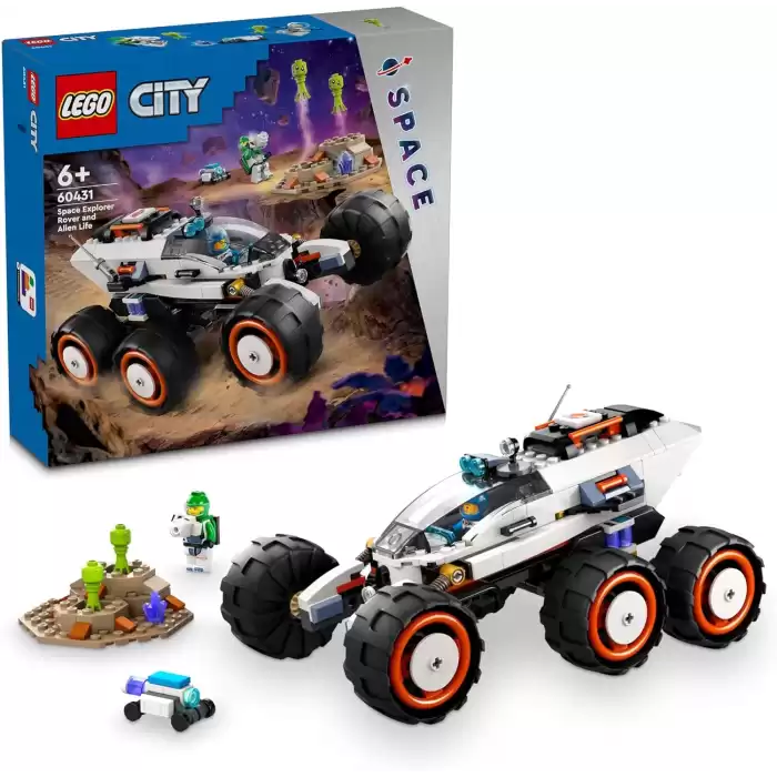 LEGO City Uzay Keşif Robotu ve Uzaylı Canlı ,60431