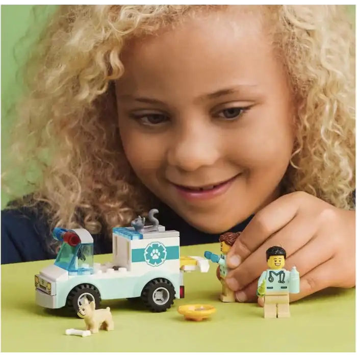 LEGO City Veteriner Kurtarma Aracı ,60382