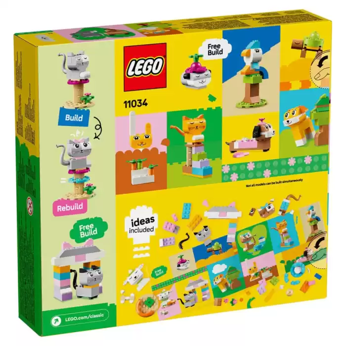 LEGO Classic Yaratıcı Evcil Hayvanlar - 11034