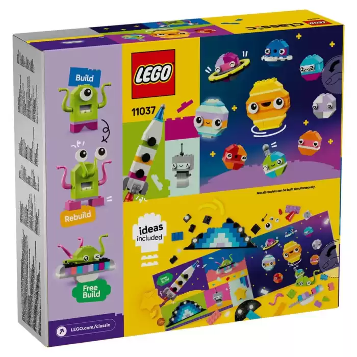 LEGO® Classic Yaratıcı Uzay Gezegenleri - 11037