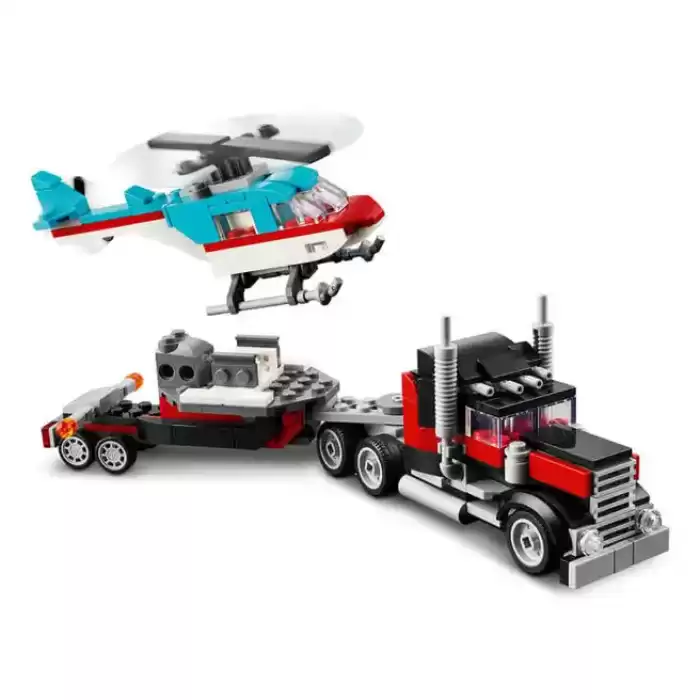 LEGO® Creator Helikopterli Açık Kasa Kamyon - 31146