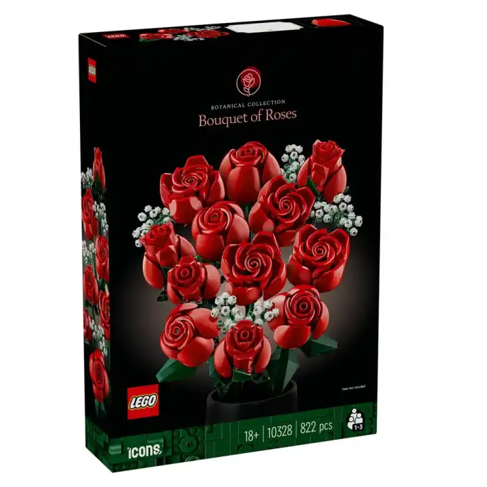 LEGO Icons Gül Buketi, 10328