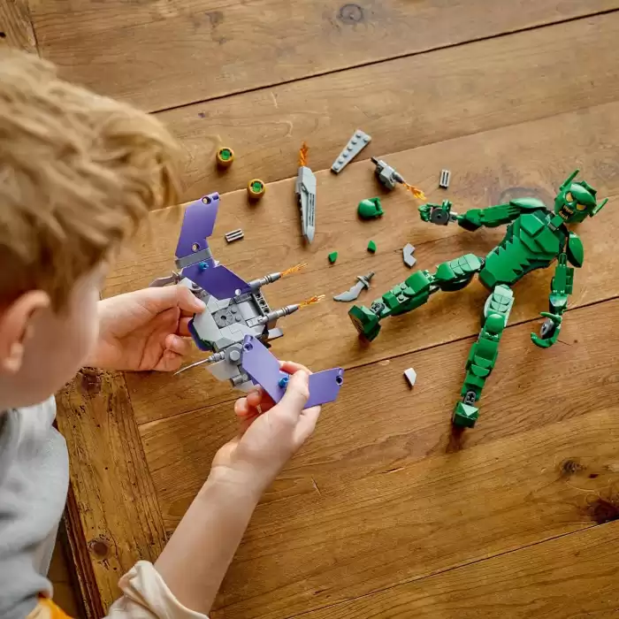 LEGO Marvel Green Goblin Yapım Figürü ,76284