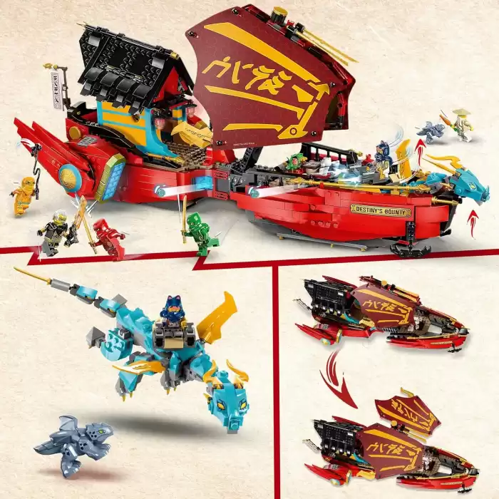 LEGO NINJAGO Destiny’s Bounty Zamana Karşı Yarış, 71797