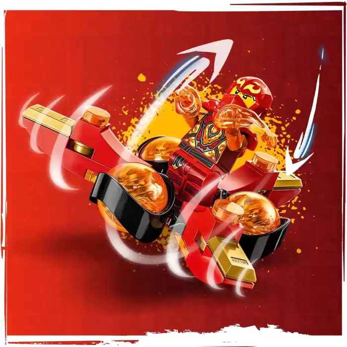 LEGO NINJAGO Kai’nin Ejderha Gücü Spinjitzu Saltosu, 71777