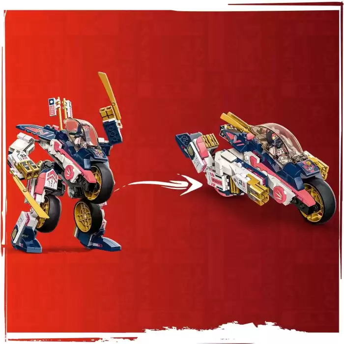 LEGO NINJAGO Soranın Dönüşen Robot Motosiklet Yarışçısı ,71792