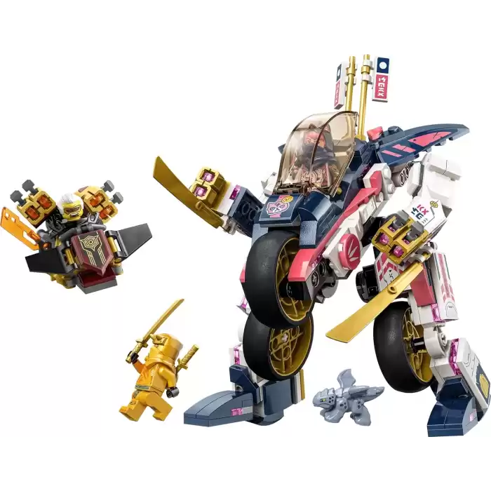 LEGO NINJAGO Soranın Dönüşen Robot Motosiklet Yarışçısı ,71792