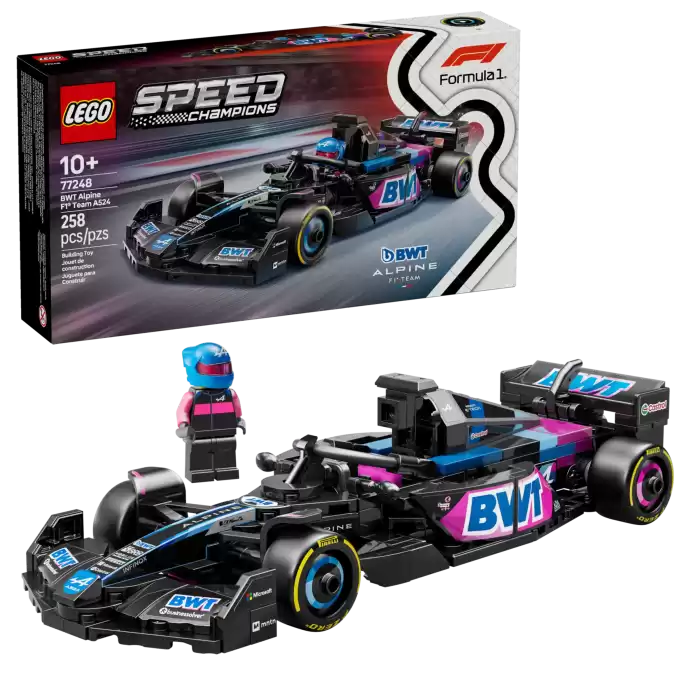 LEGO Speed Champions BWT Alpine F1 Team A524 Yarış Arabası - 77248