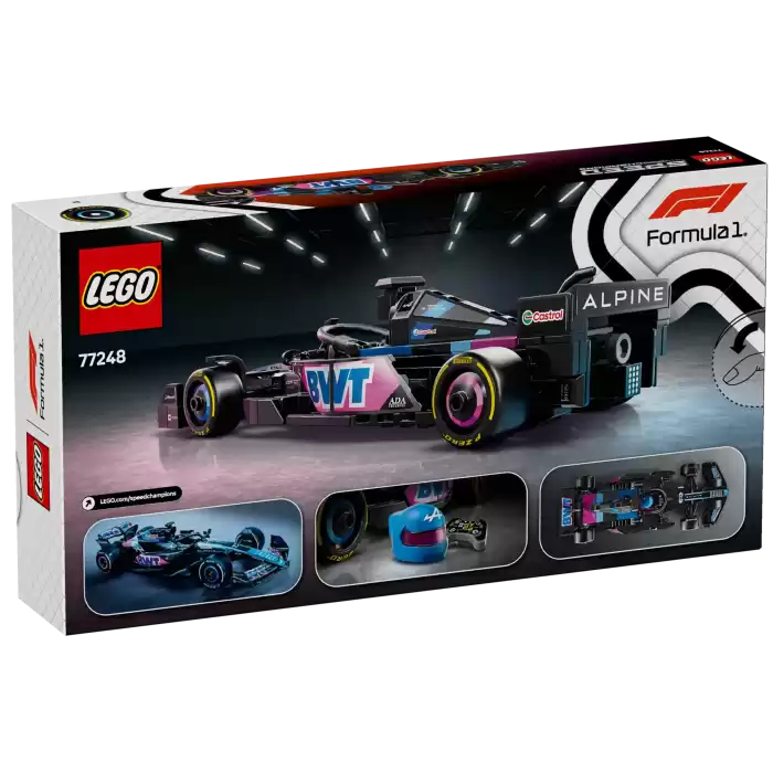 LEGO Speed Champions BWT Alpine F1 Team A524 Yarış Arabası - 77248