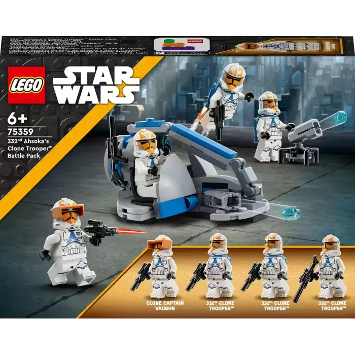 LEGO Star Wars 332. Ahsokanın Klon Trooper’ı Savaş Paketi ,75359