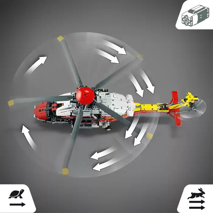 LEGO Technic Airbus H175 Kurtarma Helikopteri 42145