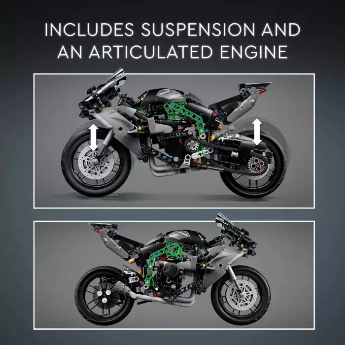 LEGO Technic Kawasaki Ninja H2R Motosiklet, 42170