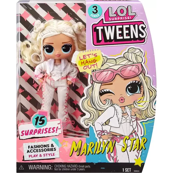 L.O.L. Surprise Tweens Marilyn Star Seri 3 Bebeği
