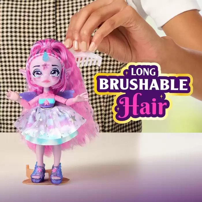 Magic Mixies Pixlings Tekli Sürpriz Paket S1 Purple W1- Unicorn Unia