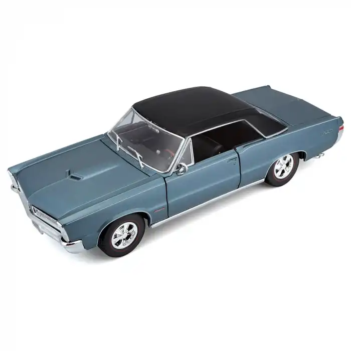 Maisto 1:18 1965 Pontiac GTO Diecast Model Araba Metalik Mavi - 31885