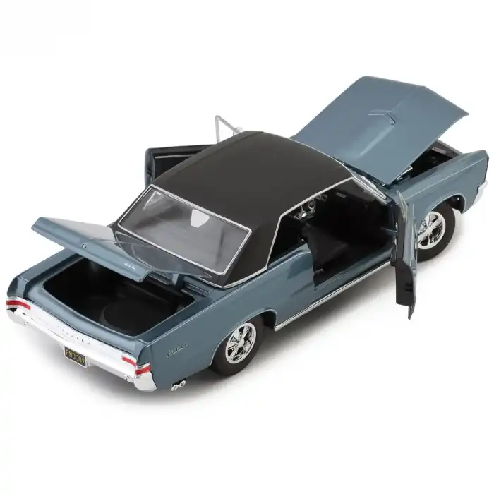 Maisto 1:18 1965 Pontiac GTO Diecast Model Araba Metalik Mavi - 31885