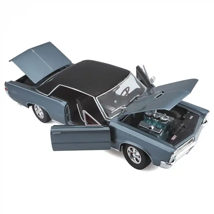 Maisto 1:18 1965 Pontiac GTO Diecast Model Araba Metalik Mavi - 31885
