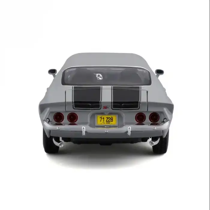 Maisto 1:18 1971 Chevrolet Camaro Diecast Model Araba Gri - 31131