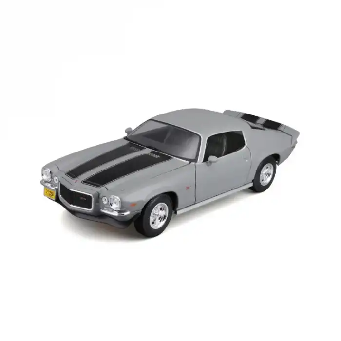 Maisto 1:18 1971 Chevrolet Camaro Diecast Model Araba Gri - 31131