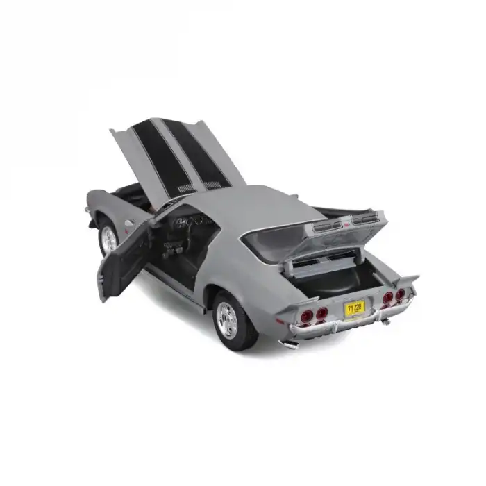 Maisto 1:18 1971 Chevrolet Camaro Diecast Model Araba Gri - 31131