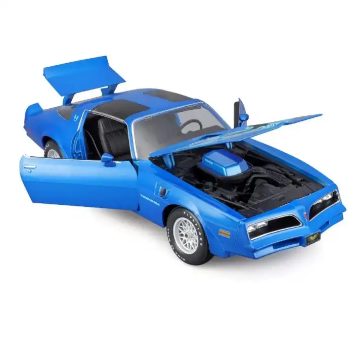 Maisto 1:18 1978 Pontiac Firebird Trans Am Diecast Model Araba Mavi - 31464