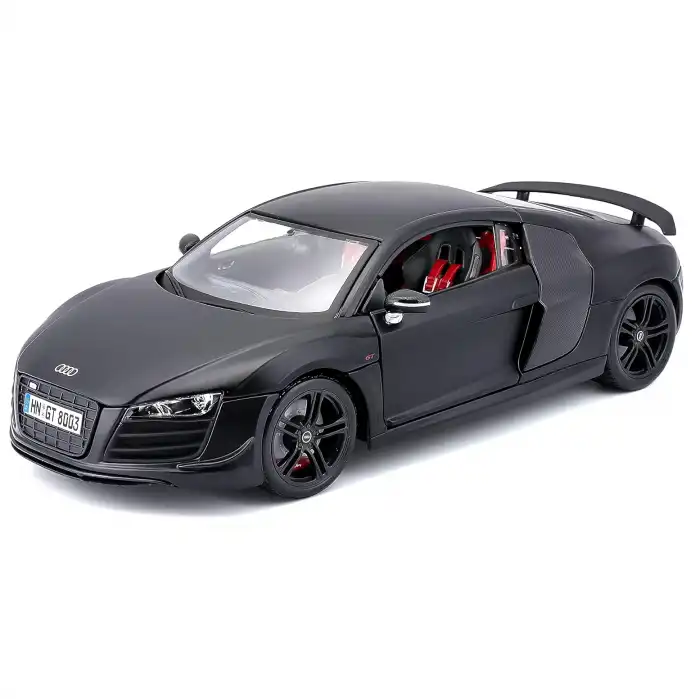 Maisto 1:18 Audi R8 GT Diecast Model Araba Siyah- 31395