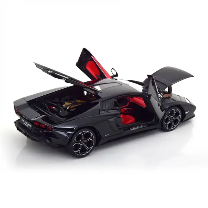 Maisto 1:18 Lamborghini Countack LPI 800-4 - Siyah Die-cat Model Araba - 31459