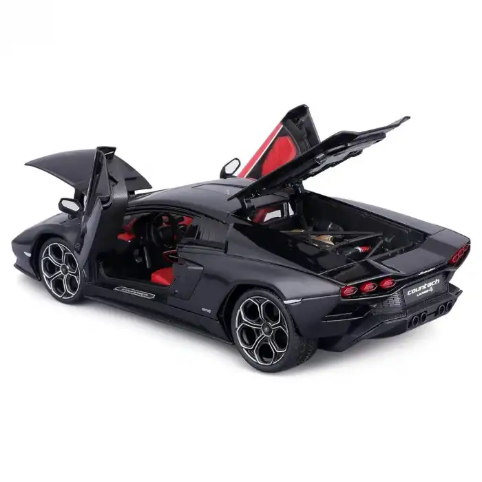 Maisto 1:18 Lamborghini Countack LPI 800-4 - Siyah Die-cat Model Araba - 31459