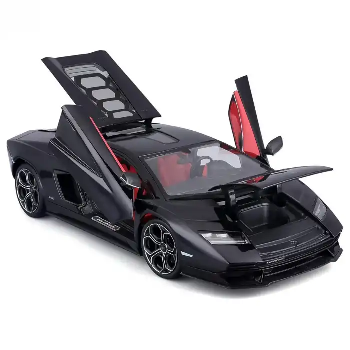 Maisto 1:18 Lamborghini Countack LPI 800-4 - Siyah Die-cat Model Araba - 31459