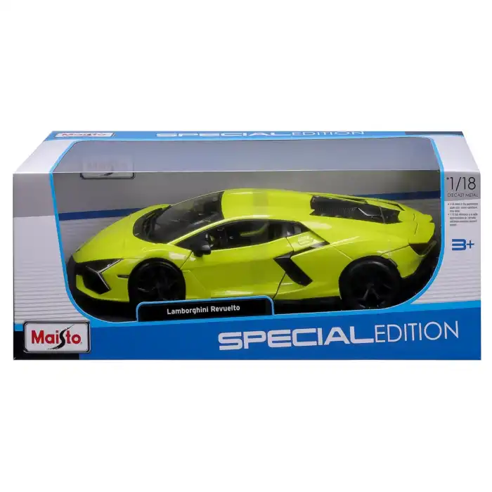 Maisto 1:18 Lamborghini Revuelto Diecast Model Araba Yeşil - 31463