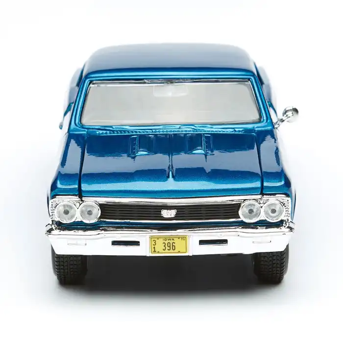 Maisto 1:24 1966 Chevrolet Chevelle SS 396 Lacivert Metal Model Araba - 31960