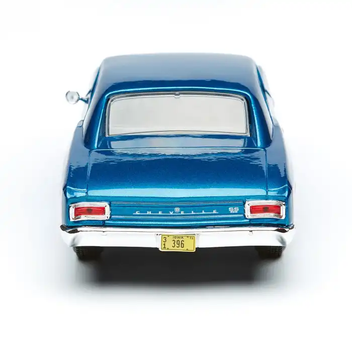 Maisto 1:24 1966 Chevrolet Chevelle SS 396 Lacivert Metal Model Araba - 31960