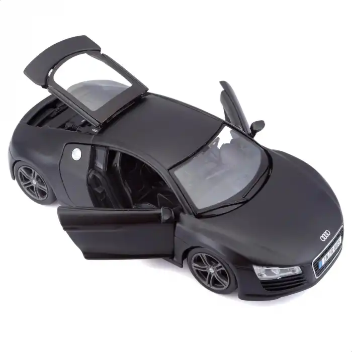 Maisto 1:24 Audi R8 Siyah Metal Model Araba - 31281