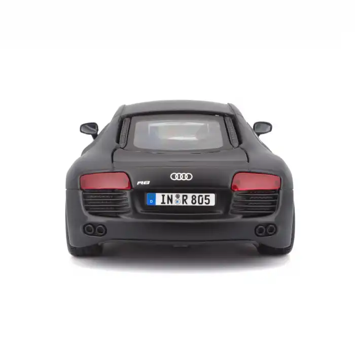 Maisto 1:24 Audi R8 Siyah Metal Model Araba - 31281