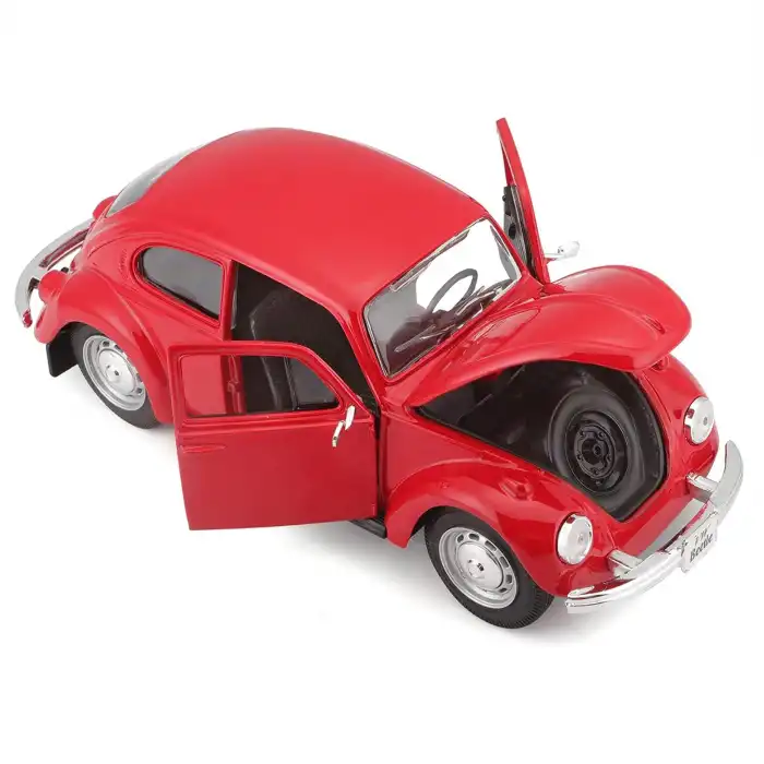 Maisto 1:24 Volkswagen Beetle Kırmızı Metal Model Araba - 31926