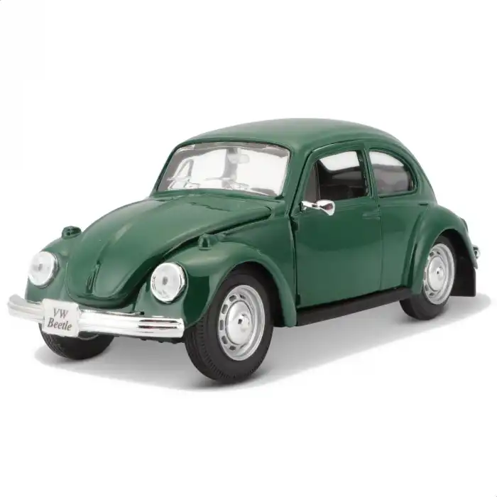 Maisto 1:24 Volkswagen Beetle Yeşil Metal Model Araba - 31926