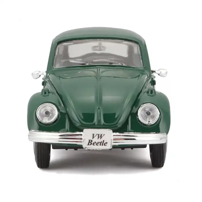 Maisto 1:24 Volkswagen Beetle Yeşil Metal Model Araba - 31926