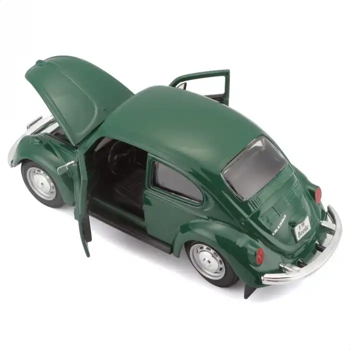 Maisto 1:24 Volkswagen Beetle Yeşil Metal Model Araba - 31926