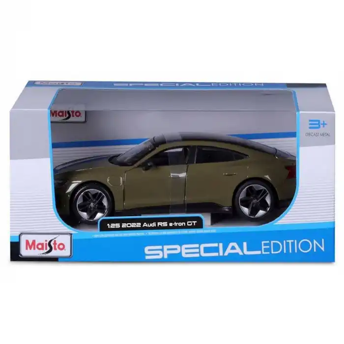 Maisto 1:25 2022 Audi RS e-tron GT Yeşil Model Araba - 32907