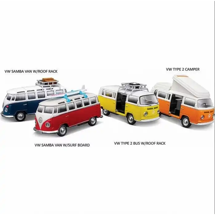 Maisto 1:40 Weekenders Volkswagen Van Samba Diecast Model Araba - 21237