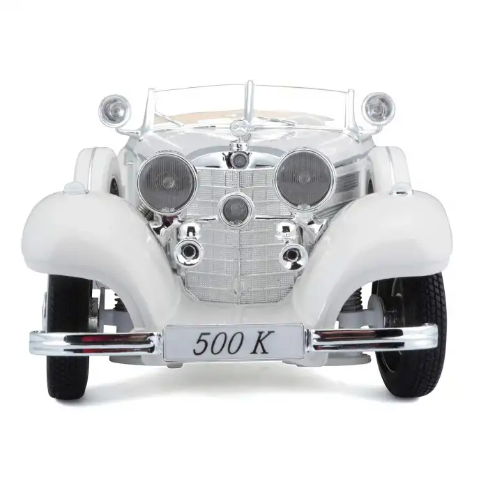 Maisto Premiere Edition 1:18 1936 Mercedes Benz 500 K Typ Specialroadster Beyaz - 36055