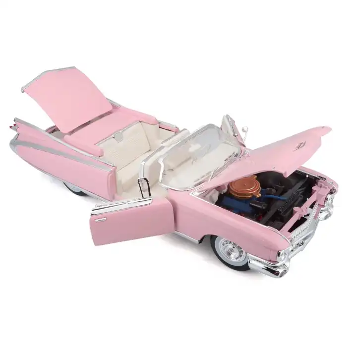 Maisto Premiere Edition 1:18 Cadillac Eldorado Biarritz 1959 Diecast Model Araba Pembe - 36813