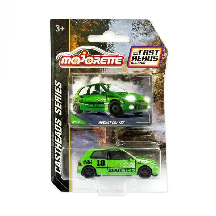 Majorette CastHeads Renoult Clio- 212054210