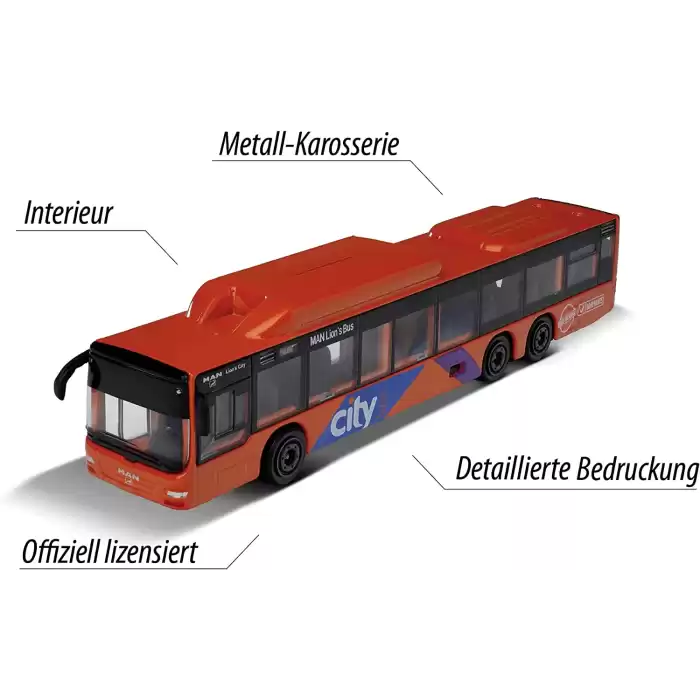 Majorette City Bus - MAN Lions City C - City Bus